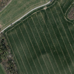 Satellite imagery of Trig point near Saale-Orla-Kreis, Thuringia (DE), DE