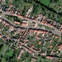 Satellite imagery of [Chabařovice] church t., CZ