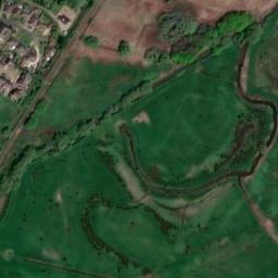 Satellite imagery of Brading Roman Villa, GB