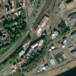 Satellite imagery of Tonaso [Ústí nad Labem-Neštěmice] factory chimney-2, CZ
