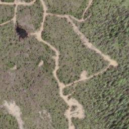 Satellite imagery of Hushamu Mountain, CA