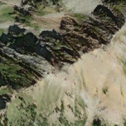 Satellite imagery of Redcliff Peak, CA