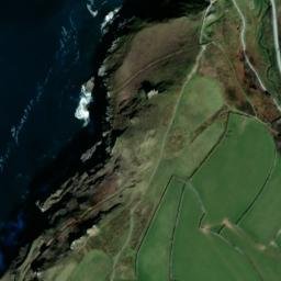 Satellite imagery of Tintagel Castle, GB