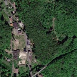 Satellite imagery of [Hrob-Mlýny] former cotton mill chimney, CZ