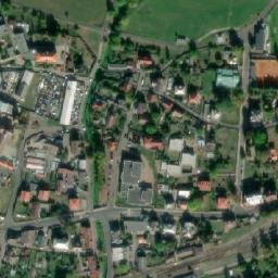 Satellite imagery of [Velké Březno]castle outlook t., CZ