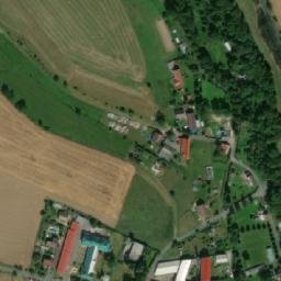 Satellite imagery of [Český Dub] town hall t., CZ
