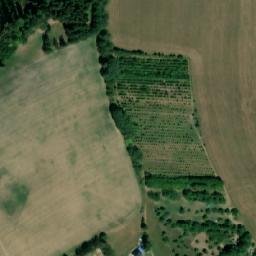 Satellite imagery of [Poniklá] church t., CZ