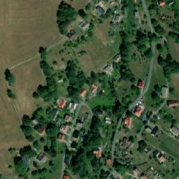 Satellite imagery of [Poniklá] church t., CZ