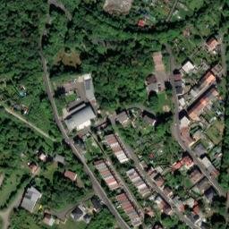 Satellite imagery of [Proboštov u Teplic] heat plant chimney, CZ