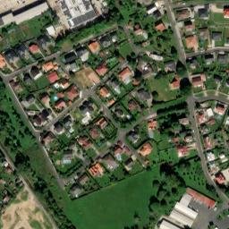 Satellite imagery of [Proboštov u Teplic] heat plant chimney, CZ