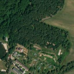Satellite imagery of Letná [Mimoň] school outlook t., CZ