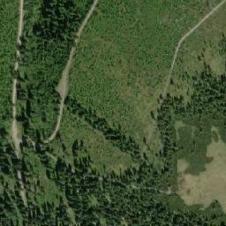 Satellite imagery of Černohorská rašelina [Janské Lázně-Černá Hora v Krkonoších] outlook t., CZ