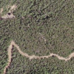 Satellite imagery of Hushamu Mountain, CA