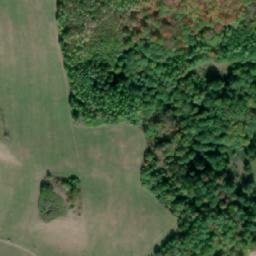 Satellite imagery of [Velké Březno]castle outlook t., CZ
