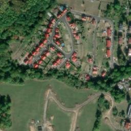 Satellite imagery of [Velké Březno]castle outlook t., CZ