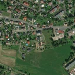 Satellite imagery of [Český Dub] town hall t., CZ