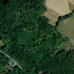 Satellite imagery of [Bzí] church outlook t., CZ