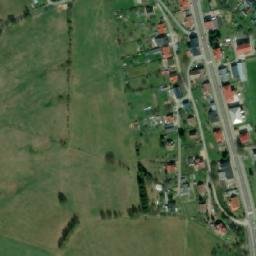 Satellite imagery of [Horní Maršov] church t., CZ