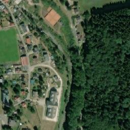 Satellite imagery of [Horní Maršov] church t., CZ