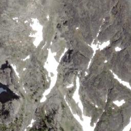 Satellite imagery of Hughes Peak, CA