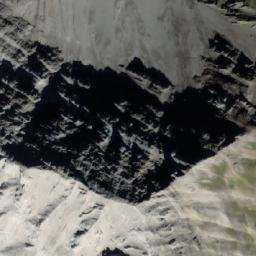 Satellite imagery of Mount Indefatigable, CA