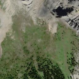 Satellite imagery of Mount Indefatigable, CA