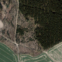 Satellite imagery of Trig point near Schmorda, Thuringia (DE), DE