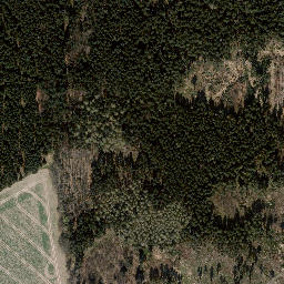 Satellite imagery of Trig point near Schmorda, Thuringia (DE), DE