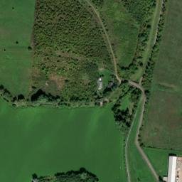 Satellite imagery of [Modlany] church t., CZ