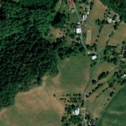 Satellite imagery of [Bzí] church outlook t., CZ