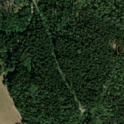 Satellite imagery of [Dolní Dvůr] church t., CZ