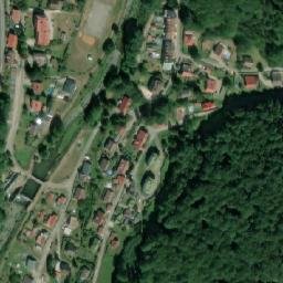 Satellite imagery of [Horní Maršov] church t., CZ