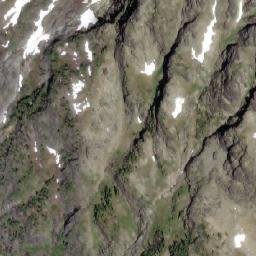 Satellite imagery of Hughes Peak, CA