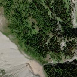 Satellite imagery of Mount Indefatigable, CA