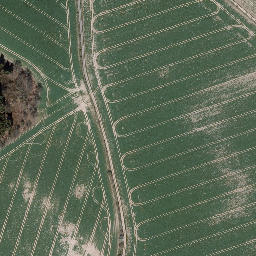 Satellite imagery of Trig point near Schmorda, Thuringia (DE), DE