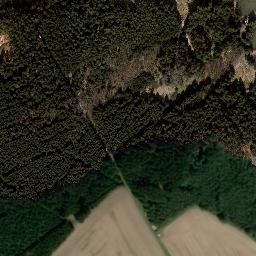 Satellite imagery of Trig point near Saale-Orla-Kreis, Thuringia (DE), DE