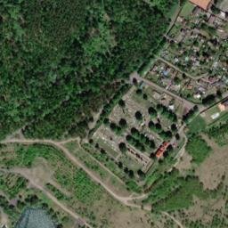 Satellite imagery of [Košťany] factory chimney, CZ