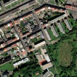 Satellite imagery of [Teplice-Trnovany] church t., CZ