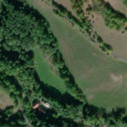 Satellite imagery of [Zubrnice] church t., CZ