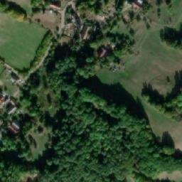 Satellite imagery of [Zubrnice] church t., CZ