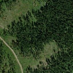 Satellite imagery of Černá hora, CZ