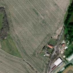 Satellite imagery of Trig point near Seisla, Thuringia (DE), DE