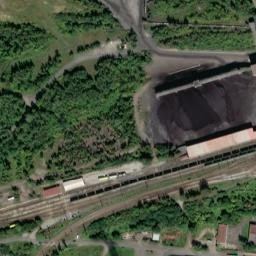 Satellite imagery of [Trmice] heat plant chimney-1, CZ