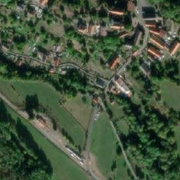 Satellite imagery of [Zubrnice] church t., CZ