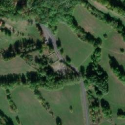 Satellite imagery of [Zubrnice] church t., CZ