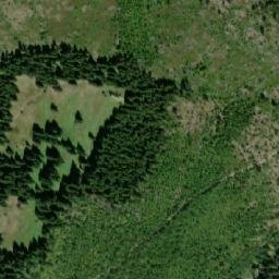 Satellite imagery of Černá hora, CZ