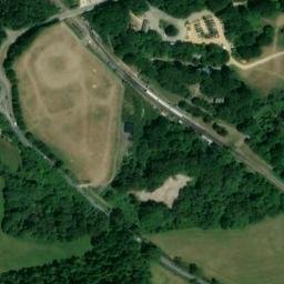 Satellite imagery of Corfe Castle, GB