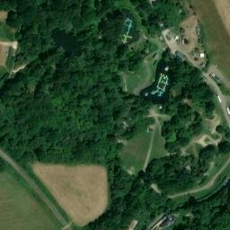 Satellite imagery of Corfe Castle, GB