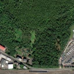 Satellite imagery of [Teplice-Řetenice] glassworks chimney-3, CZ