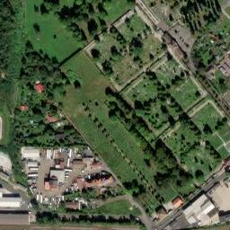 Satellite imagery of [Teplice-Řetenice] glassworks chimney-2, CZ